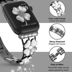 花瓣金屬鑽石錶帶，適用於 Apple Watch SE 2023 44mm，Apple Watch Ultra 49mm，Apple Watch 8 41mm，Apple Watch 8 45mm，Apple Watch 7 41mm，Apple Watch 7 45mm，Apple Watch SE 2023 40mm，Apple Watch SE 2022 40mm