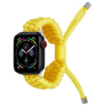 彈性素色矽膠豆豆錶帶，適用於 Apple Watch 4 44mm，Apple Watch 3 38mm，Apple Watch 3 42mm，Apple Watch 2 38mm