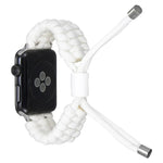 彈性素色矽膠豆豆錶帶，適用於 Apple Watch 9 45mm，適用於 Apple Watch 9 41mm