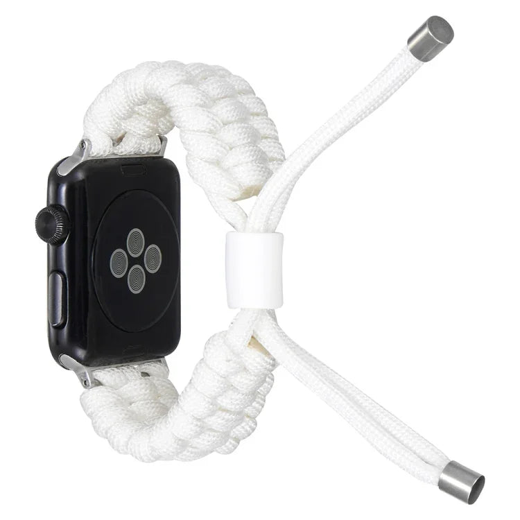彈性素色矽膠豆豆錶帶，適用於 Apple Watch 9 45mm，適用於 Apple Watch 9 41mm
