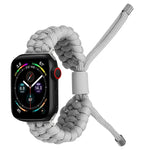 彈性素色矽膠豆豆錶帶，適用於 Apple Watch 9 45mm，適用於 Apple Watch 9 41mm