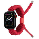 彈性素色矽膠豆豆錶帶，適用於 Apple Watch 9 45mm，適用於 Apple Watch 9 41mm