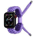 彈性素色矽膠豆豆錶帶，適用於 Apple Watch 9 45mm，適用於 Apple Watch 9 41mm