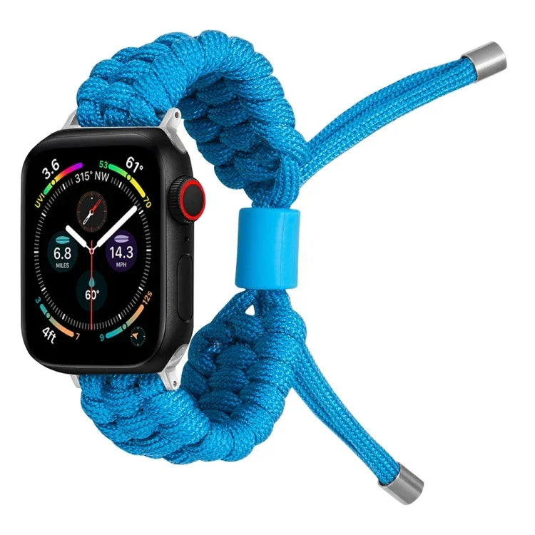 彈性素色矽膠豆豆錶帶，適用於 Apple Watch 9 45mm，適用於 Apple Watch 9 41mm