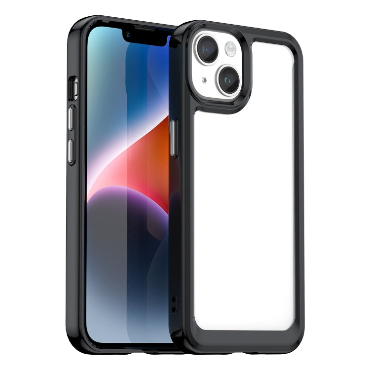 彩色系列壓克力 + TPU 手機殼，適用於 iPhone 15