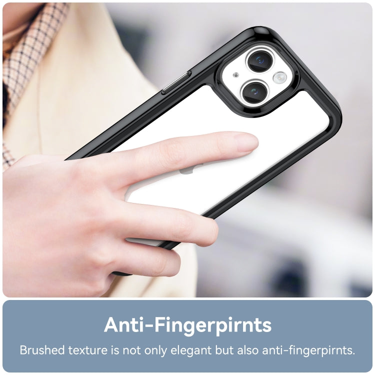 彩色系列壓克力 + TPU 手機殼，適用於 iPhone 15