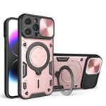 CD紋理滑動鏡頭蓋磁吸手機殼，適用於iPhone 14 Pro Max，適用於iPhone 13 Pro Max，適用於iPhone 13 Pro，適用於iPhone 13，適用於iPhone 12，適用於iPhone 12 Pro Max，適用於iPhone 12 Pro，適用於iPhone 11 Pro Max