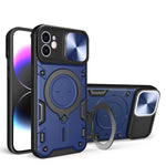 CD紋理滑動鏡頭蓋磁吸手機殼，適用於iPhone 11，適用於iPhone 11 Pro
