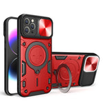 CD紋理滑動鏡頭蓋磁吸手機殼，適用於iPhone 11，適用於iPhone 11 Pro