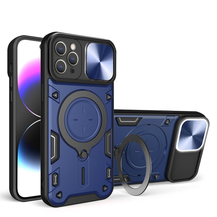 CD紋理滑動鏡頭蓋磁吸手機殼，適用於iPhone 11，適用於iPhone 11 Pro
