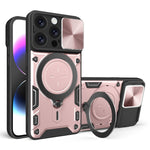 CD紋理滑動鏡頭蓋磁吸手機殼，適用於iPhone 17e / 16e，適用於iPhone 17 Pro Max，適用於iPhone 17 Pro，適用於iPhone 17，適用於iPhone Air，適用於iPhone 16 Pro Max，適用於iPhone 16 Pro，適用於iPhone 16 Plus