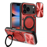 CD紋理滑動鏡頭蓋磁吸手機殼，適用於iPhone 17e / 16e，適用於iPhone 17 Pro Max，適用於iPhone 17 Pro，適用於iPhone 17，適用於iPhone Air，適用於iPhone 16 Pro Max，適用於iPhone 16 Pro，適用於iPhone 16 Plus