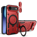 CD紋理滑動鏡頭蓋磁吸手機殼，適用於iPhone 17e / 16e，適用於iPhone 17 Pro Max，適用於iPhone 17 Pro，適用於iPhone 17，適用於iPhone Air，適用於iPhone 16 Pro Max，適用於iPhone 16 Pro，適用於iPhone 16 Plus