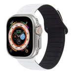 環形磁吸矽膠錶帶，適用於 Apple Watch 38mm