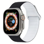 環形磁吸矽膠錶帶，適用於 Apple Watch 38mm