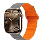磁吸矽膠錶帶，適用於 Apple Watch Series 10 46mm、Apple Watch Series 10 42mm、Apple Watch SE 2023 44mm