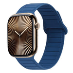 磁吸矽膠錶帶，適用於 Apple Watch Series 10 46mm、Apple Watch Series 10 42mm、Apple Watch SE 2023 44mm