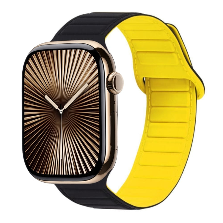 磁吸矽膠錶帶，適用於 Apple Watch Series 10 46mm、Apple Watch Series 10 42mm、Apple Watch SE 2023 44mm