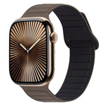 磁吸矽膠錶帶，適用於 Apple Watch Series 10 46mm、Apple Watch Series 10 42mm、Apple Watch SE 2023 44mm