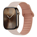 磁吸矽膠錶帶，適用於 Apple Watch Series 10 46mm、Apple Watch Series 10 42mm、Apple Watch SE 2023 44mm