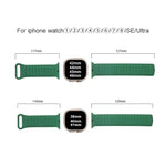 Loop Magnetic Silicone Watch Band, For Apple Watch 9 41mm, For Apple Watch Ultra 49mm, For Apple Watch 8 41mm
