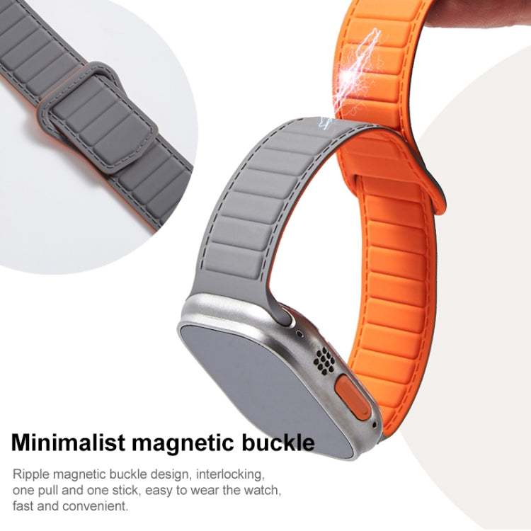 環形磁吸矽膠錶帶，適用於 Apple Watch 2 42mm，Apple Watch 2 38mm，Apple Watch 42mm