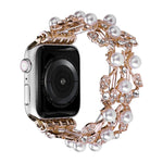 四葉珠金屬錶帶，適用於Apple Watch Series 10 46毫米，適用於Apple Watch Series 10 42毫米，適用於Apple Watch SE 2023 44毫米，適用於Apple Watch SE 2023 40毫米，適用於Apple Watch Ultra 2 49毫米，適用於Apple Watch 9 45毫米，適用於Apple Watch 9 41毫米