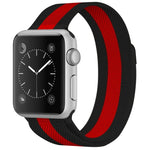適用於 Apple Watch 系列米蘭尼斯環磁吸不鏽鋼錶帶，5 & 4 40mm / 3 & 2 & 1 38mm，5 & 4 44mm / 3 & 2 & 1 42mm