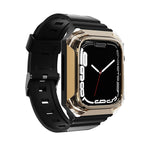 Armor Case Integrated TPU Watch Band, For Apple Watch SE 2025 / 2023 44mm, For Apple Watch SE 2025 / 2023 40mm, For Apple Watch Series 11 / 10 42mm, For Apple Watch Ultra 3 / 2 49mm, For Apple Watch 9 45mm, For Apple Watch 9 41mm                       ...