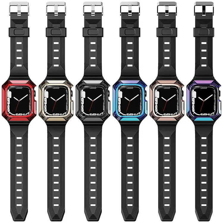 裝甲殼一體成型 TPU 錶帶，適用於 Apple Watch 2 38mm，適用於 Apple Watch 42mm，適用於 Apple Watch 38mm