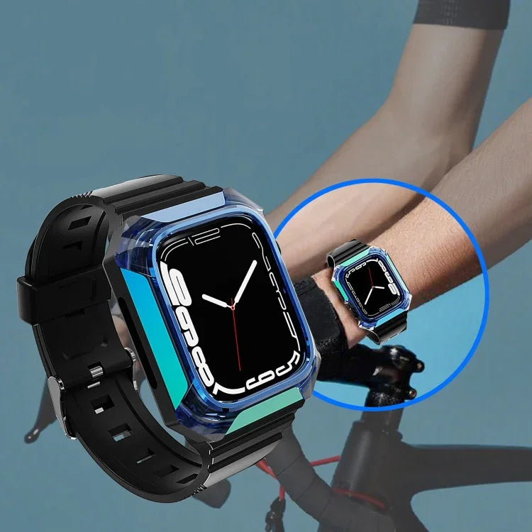 裝甲殼一體成型 TPU 錶帶，適用於 Apple Watch 2 38mm，適用於 Apple Watch 42mm，適用於 Apple Watch 38mm