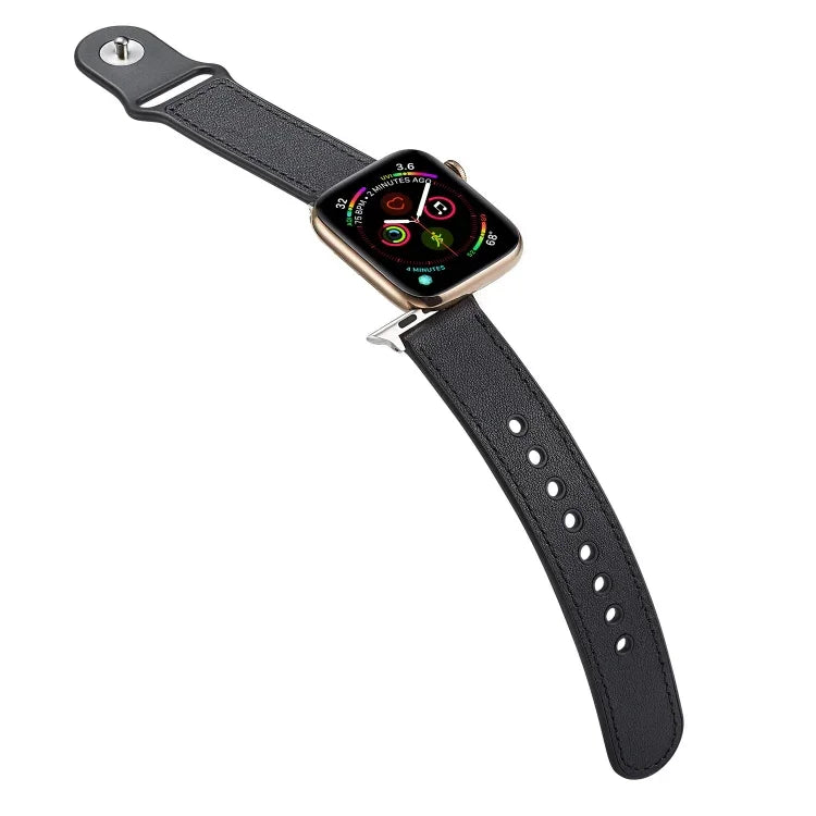 單扣 TPU+ 真皮錶帶，適用於 Apple Watch Series 7 41mm / 6 & SE & 5 & 4 40mm / 3 & 2 & 1 38mm，適用於 Apple Watch Series 7 45mm / 6 & SE & 5 & 4 44mm / 3 & 2 & 1 42mm，適用於 Apple Watch Series 8&7 41mm / SE 2&6&SE&5&4 40mm / 3&2&1 38mm ...
