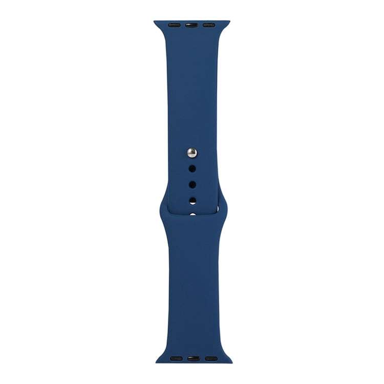 Silicone Watch Replacement Strap, Long Section (Men), For Apple Watch Series 8&7 41mm / SE 2&6&SE&5&4 40mm / 3&2&1 38mm, For Apple Watch Ultra 49mm / Series 8&7 45mm / SE 2&6&SE&5&4 44mm / 3&2&1 42mm