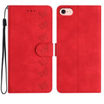 七蝶壓紋皮革手機殼，適用於iPhone 16e / 17e，適用於iPhone 17 Pro Max，適用於iPhone 17 Pro，適用於iPhone 17，適用於iPhone Air，適用於iPhone 16 Pro Max，適用於iPhone 16 Pro，適用於iPhone 16 Plus