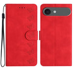 七蝶壓紋皮革手機殼，適用於iPhone 16e / 17e，適用於iPhone 17 Pro Max，適用於iPhone 17 Pro，適用於iPhone 17，適用於iPhone Air，適用於iPhone 16 Pro Max，適用於iPhone 16 Pro，適用於iPhone 16 Plus