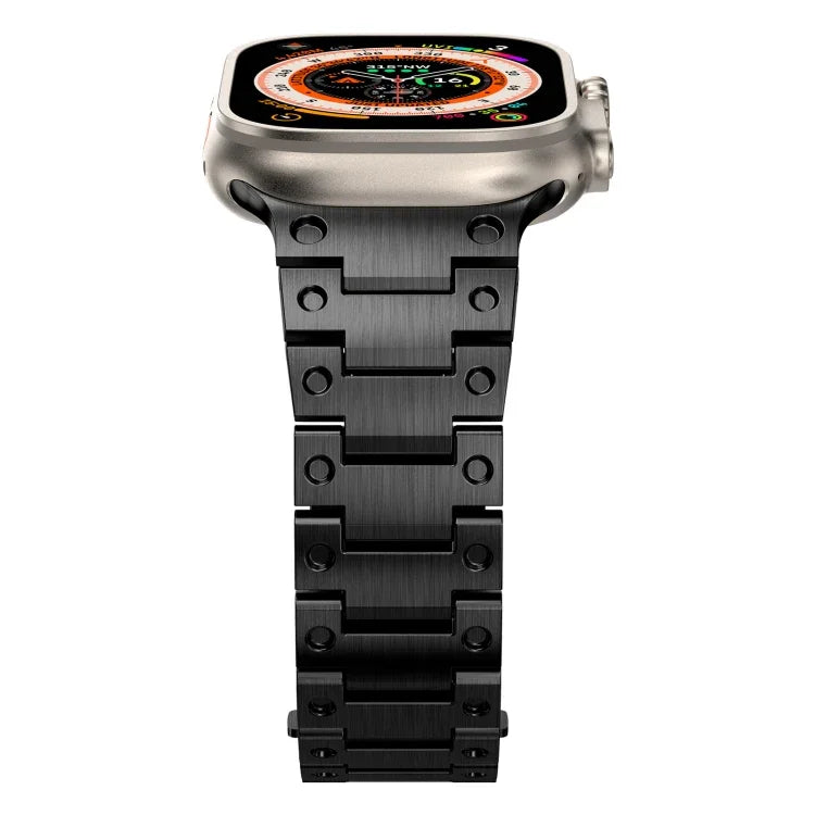 雙排金屬錶帶，適用於 Apple Watch 6 40mm、Apple Watch 6 44mm、Apple Watch 5 44mm、Apple Watch 5 40mm、Apple Watch 4 44mm、Apple Watch 4 40mm、Apple Watch 3 38mm、Apple Watch 3 42mm、Apple Watch 2 42mm