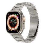 雙排金屬錶帶，適用於 Apple Watch 6 40mm、Apple Watch 6 44mm、Apple Watch 5 44mm、Apple Watch 5 40mm、Apple Watch 4 44mm、Apple Watch 4 40mm、Apple Watch 3 38mm、Apple Watch 3 42mm、Apple Watch 2 42mm