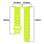 足球紋理矽膠錶帶，適用於 Apple Watch 6 40mm，適用於 Apple Watch 6 44mm，適用於 Apple Watch 5 44mm，適用於 Apple Watch 5 40mm