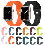 足球紋理矽膠錶帶，適用於 Apple Watch 6 40mm，適用於 Apple Watch 6 44mm，適用於 Apple Watch 5 44mm，適用於 Apple Watch 5 40mm