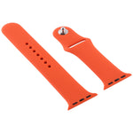 矽膠錶帶替換帶，短款（女性），適用於 Apple Watch Series 8&7 41mm / SE 2&6&SE&5&4 40mm / 3&2&1 38mm，適用於 Apple Watch Ultra 49mm / Series 8&7 45mm / SE 2&6&SE&5&4 44mm / 3&2&1 42mm