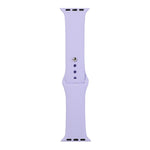 矽膠錶帶替換帶，短款（女性），適用於 Apple Watch Series 8&7 41mm / SE 2&6&SE&5&4 40mm / 3&2&1 38mm，適用於 Apple Watch Ultra 49mm / Series 8&7 45mm / SE 2&6&SE&5&4 44mm / 3&2&1 42mm