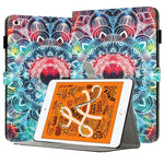 彩繪皮革智慧平板保護套，適用於 iPad mini 6 / mini 2024，適用於 iPad Pro 11 2022 / 2021 / 2020，適用於 iPad 第十代 10.9 2022，適用於 iPad 10.2 2021 / 2020，適用於 iPad mini 5 / 4 / 3 / 2 / 1，適用於 iPad Air / Air 2 / 9.7 2017 / 2018