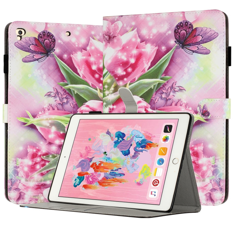 彩繪皮革智慧平板保護套，適用於 iPad mini 6 / mini 2024，適用於 iPad Pro 11 2022 / 2021 / 2020，適用於 iPad 第十代 10.9 2022，適用於 iPad 10.2 2021 / 2020，適用於 iPad mini 5 / 4 / 3 / 2 / 1，適用於 iPad Air / Air 2 / 9.7 2017 / 2018