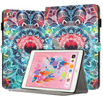 彩繪皮革智慧平板保護套，適用於 iPad mini 6 / mini 2024，適用於 iPad Pro 11 2022 / 2021 / 2020，適用於 iPad 第十代 10.9 2022，適用於 iPad 10.2 2021 / 2020，適用於 iPad mini 5 / 4 / 3 / 2 / 1，適用於 iPad Air / Air 2 / 9.7 2017 / 2018
