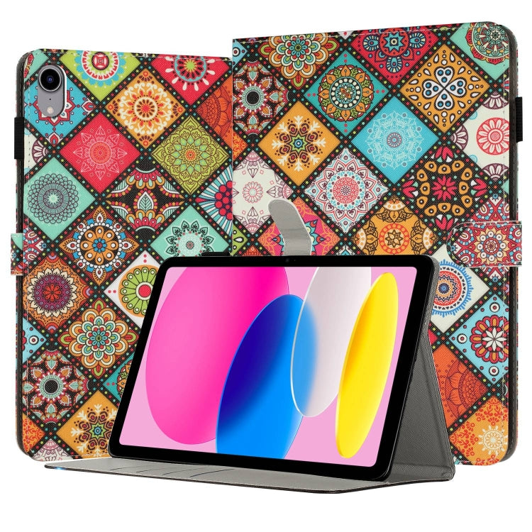 彩繪皮革智慧平板保護套，適用於 iPad mini 6 / mini 2024，適用於 iPad Pro 11 2022 / 2021 / 2020，適用於 iPad 第十代 10.9 2022，適用於 iPad 10.2 2021 / 2020，適用於 iPad mini 5 / 4 / 3 / 2 / 1，適用於 iPad Air / Air 2 / 9.7 2017 / 2018