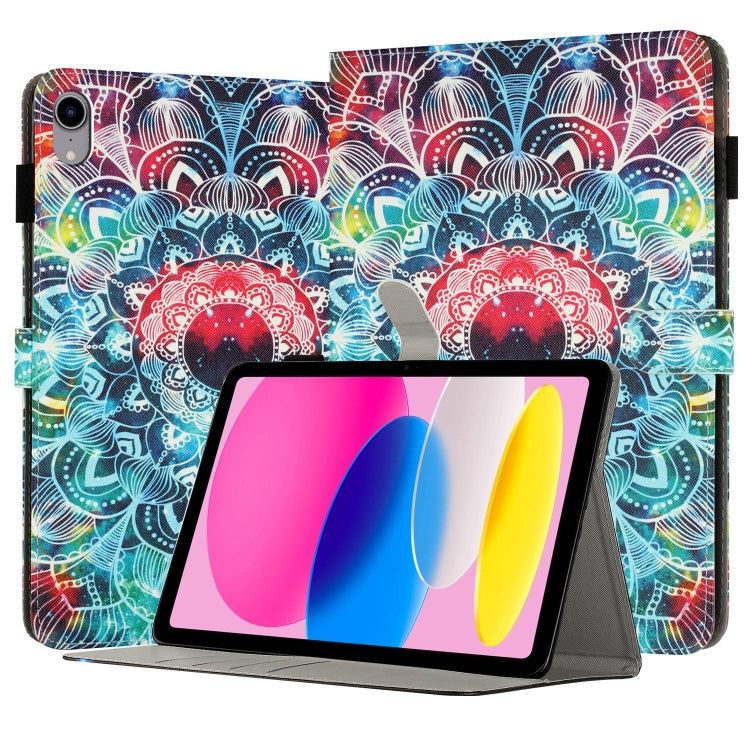 彩繪皮革智慧平板保護套，適用於 iPad mini 6 / mini 2024，適用於 iPad Pro 11 2022 / 2021 / 2020，適用於 iPad 第十代 10.9 2022，適用於 iPad 10.2 2021 / 2020，適用於 iPad mini 5 / 4 / 3 / 2 / 1，適用於 iPad Air / Air 2 / 9.7 2017 / 2018