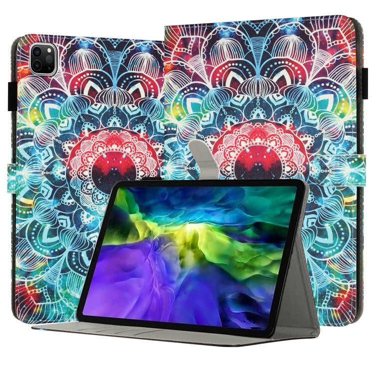 彩繪皮革智慧平板保護套，適用於 iPad mini 6 / mini 2024，適用於 iPad Pro 11 2022 / 2021 / 2020，適用於 iPad 第十代 10.9 2022，適用於 iPad 10.2 2021 / 2020，適用於 iPad mini 5 / 4 / 3 / 2 / 1，適用於 iPad Air / Air 2 / 9.7 2017 / 2018