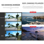 JSR GB 8 合 1 CPL ND8 ND16 ND32 ND64 STAR ND1000 夜景鏡片濾鏡，8 合 1 適用於 DJI Mavic 3 Pro