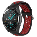 22mm Universal Sports Two Colors Silicone Replacement Strap Watchband