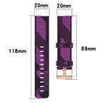 For Amazfit Bip Lite Version 1S / Bip S 20mm Nylon Denim Canvas Replacement Strap Watchband